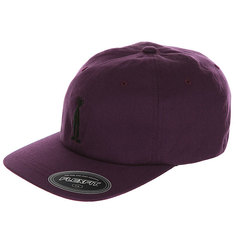 Бейсболка классическая Stussy Fitted Low Cap Purple