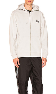 Худи basic stussy zip - Stussy