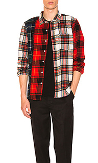 Рубашка mixed tartan - Stussy