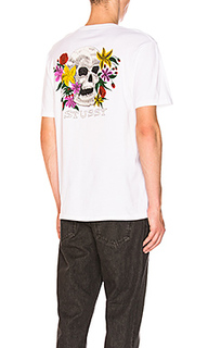 Футболка hippie skull - Stussy