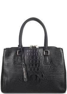 Кожаная сумка с выделкой под рептилию Fiato Dream