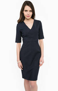 Приталенное платье с треугольным вырезом Kocca