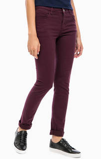 Фиолетовые зауженные джинсы Lacoste