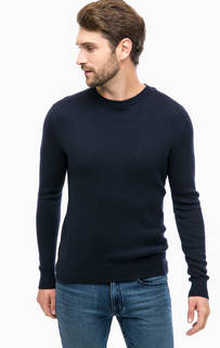 Синий хлопковый джемпер Calvin Klein Jeans