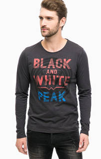 Черная хлопковая футболка с принтом Wrangler