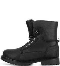 Утепленные кожаные ботинки Wrangler