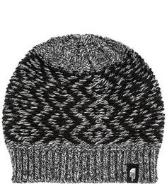 Шапка-бини с вязаным узором The North Face