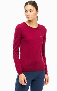 Тонкий шерстяной джемпер Lacoste