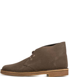 Ботинки дезерты из натуральной замши Clarks