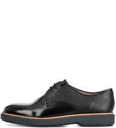Черные ботинки из натуральной кожи Clarks