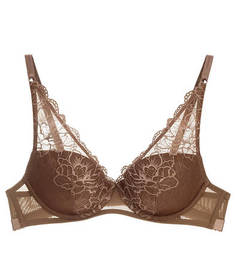 Кружевной бюстгальтер с эффектом push-up Emporio Armani