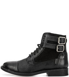 Кожаные ботинки с замшевыми вставками Levis®