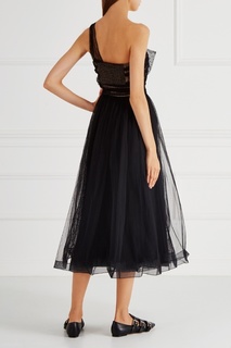 Платье с драпировками RED Valentino