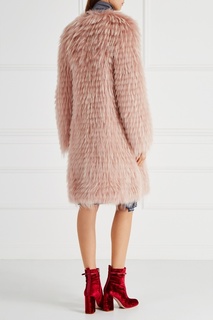 Шуба из меха енота RED Valentino