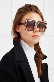Солнцезащитные очки с кристаллами Gucci