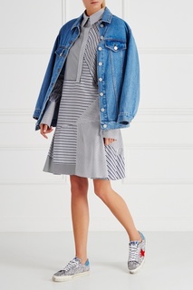 Кеды с глиттером Golden Goose Deluxe Brand