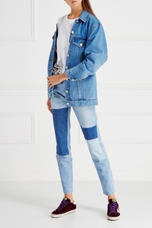 Бархатные кеды Golden Goose Deluxe Brand