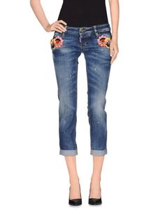 Джинсовые брюки-капри Dsquared2
