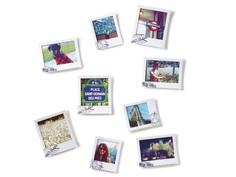 Набор фоторамок "Postal " (9шт) Umbra