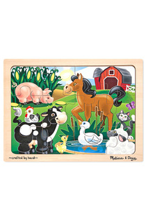 Мои первые пазлы На ферме Melissa &amp; Doug