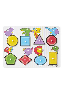 Мои первые пазлы Формы Melissa &amp; Doug