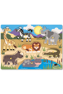 Мои первые пазлы Melissa &amp; Doug