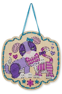 Вышивка "Щенок и кот" Melissa &amp; Doug
