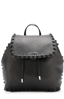 Кожаный рюкзак с декоративной отделкой Dsquared2