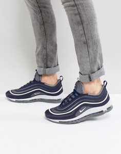Синие кроссовки Nike Air Max 97 Ultra 17 918356-400 - Синий