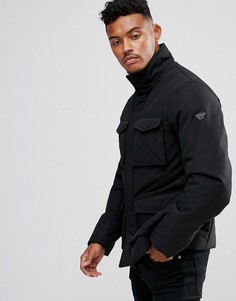 Черная куртка с четырьмя карманами Armani Jeans - Черный