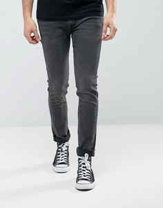 Серые джинсы скинни Levis Line 8 Commission - Серый