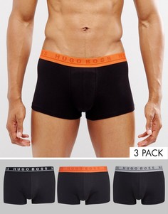 3 пары боксеров-брифов BOSS By Hugo Boss - Черный