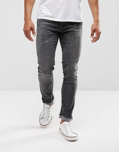 Темно-серые выбеленные эластичные джинсы слим Levis 511 - Серый Levis®