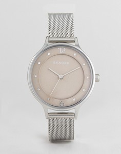 Розовые часы Skagen SKW2649 Anita - Розовый