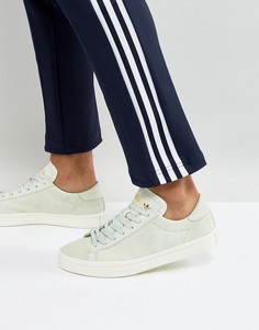 Зеленые кроссовки adidas Originals Court Vantage BZ0430 - Зеленый