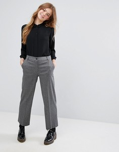 Суженные книзу брюки Monki - Серый