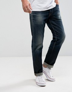 Суженные джинсы из итальянского денима Jack &amp; Jones Intelligence - Синий