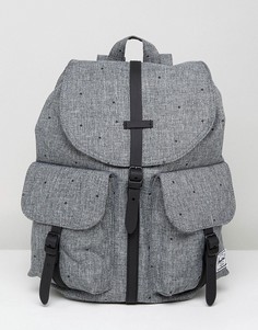 Рюкзак с принтом штриховки Herschel Supply Co Dawson - Черный