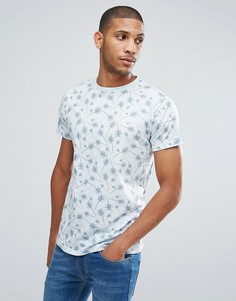 Футболка с принтом Hoxton Denim - Синий