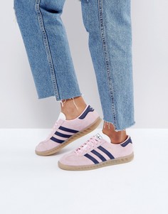 Розовые кроссовки adidas Originals Hamburg - Розовый