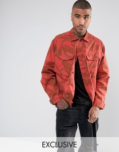 Куртка в стиле милитари Reclaimed Vintage Revived - Красный
