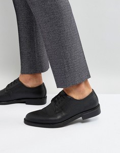 Кожаные туфли дерби со шнуровкой Zign - Черный