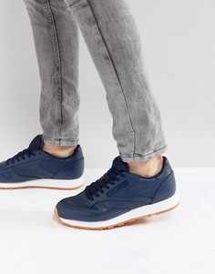 Кожаные кроссовки Reebok Classic PG - Синий