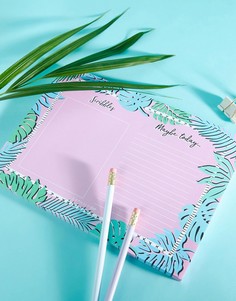 Планировщик с пальмовым принтом Skinnydip - Мульти