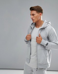Серый флисовый худи adidas X Reigning Champ BR3451 - Серый