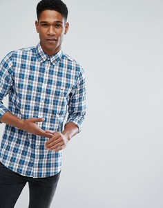 Рубашка в клетку Tommy Hilfiger - Синий