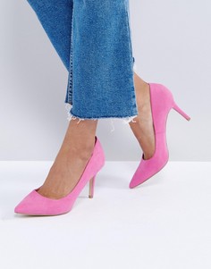 Туфли-лодочки в замшевом стиле New Look - Розовый