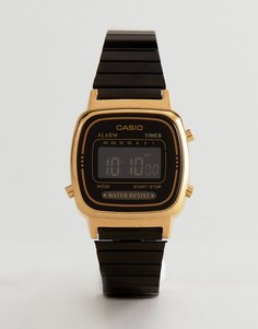 Черные наручные цифровые часы Casio LA670WEGB - Черный
