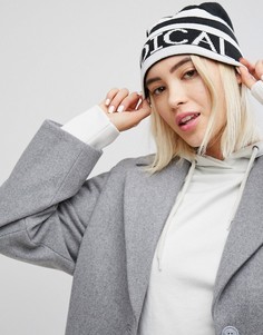 Шапка-бини с надписью Monki Radical Chic - Мульти