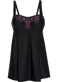 Формирующее купальное платье-минимайзер, чашка D (черный) Bonprix